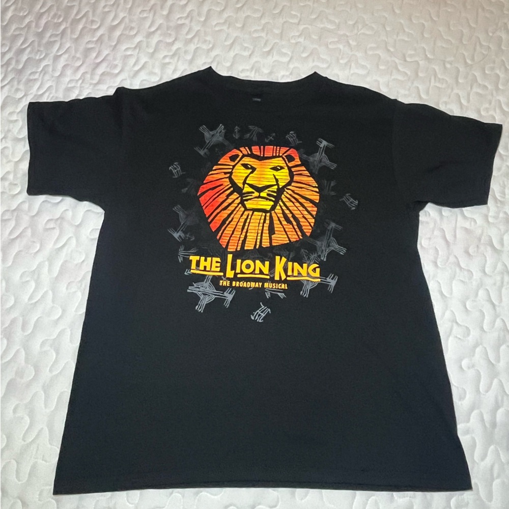 Disney The Lion King Broadway Musical Large youth Black T Shirt